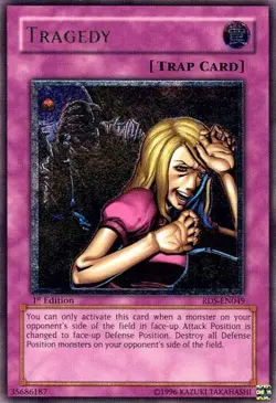 Moderately Played, English - 1 x MTG Tragedy - RDS-EN049 - Ultimate Rare - 1st E - Image 1