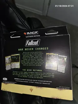 MTG Fallout Commander Deck Mutant Menace SEALED The Wise Mothman EDH - Image 3