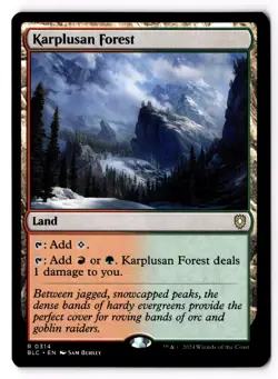 Karplusan Forest 314 Commander: Bloomburrow LP - Image 1