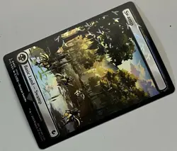 MTG FF Commander Basic Land Swamp COMMON CHOCOBO TRACK FOIL #0480 - Image 4