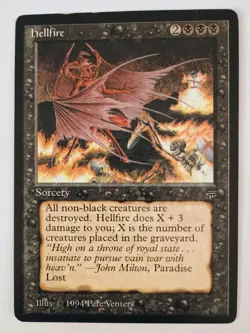Hellfire MTG English Legends Light Play Condition - Image 1