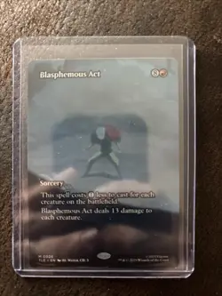 Blasphemous Act (Borderless) Avatar: The Last Airbender NM - Image 1