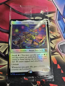 Leonardo Cutting Edge Mtg Single TMNT - Image 1