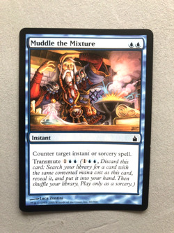 Mtg Carte Magic Ravnica City of Guilds Muddle the Mixture MP - Image 1