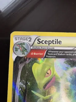 Pokemon TCG: 2015 Sceptile 9/160 Holo Pokemon XY Phantom Forces-RARE FULL ART - Image 5