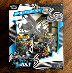 Pokemon TCG Scarlet & Violet 10.5 Black Bolt Binder Collection Box - IN HAND!! - Image 1