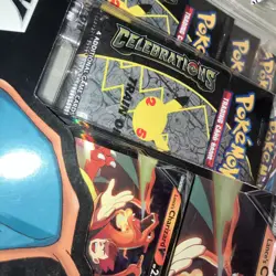 Pokemon TCG Celebrations Collection Lance's Charizard V Box Sealed 820650809392 - Image 5