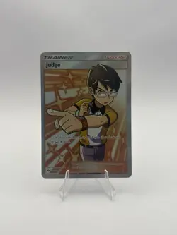 Pokemon Judge Trainer 209/214 - Lost Thunder- Full Art- NM - Image 1