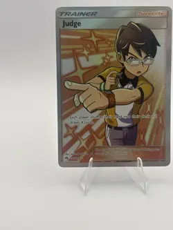 Pokemon Judge Trainer 209/214 - Lost Thunder- Full Art- NM - Image 5
