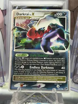 DARKRAI LV. X 2008 POKEMON GREAT ENCOUNTERS RARE HOLO 104/106 Q6233 - Image 2