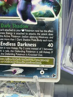 DARKRAI LV. X 2008 POKEMON GREAT ENCOUNTERS RARE HOLO 104/106 Q6233 - Image 5