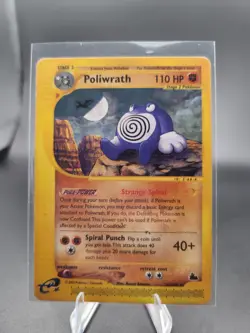 Pokemon TCG Poliwrath Skyridge 26/144 Regular Rare HEAVY PLAY - Image 1