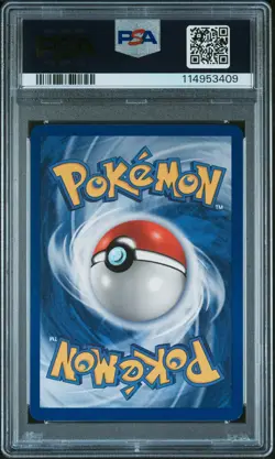 1999 POKEMON FOSSIL 1ST ED #18 DITTO PSA 9 - Image 2