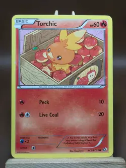 Pokemon HP Torchic RC5/RC25 Radiant Collection Legendary Treasures Holo - Image 1