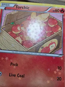Pokemon HP Torchic RC5/RC25 Radiant Collection Legendary Treasures Holo - Image 2