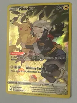 Pokemon TCG Pikachu Lost Origin Trainer Gallery TG05/TG30 Holo Ultra Rare - Image 3