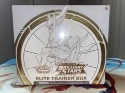 Pokemon TCG Sword & Shield: Brilliant Stars Elite Trainer Box ETB Factory Sealed 820650850127 - Image 1