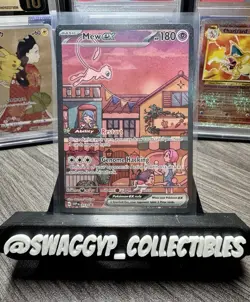 ◓mew ex 053 S&V 151 - Pokemon TCG UPC Black Star Promo Holo Rare Full Art*NM◓ - Image 1