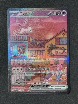 ◓mew ex 053 S&V 151 - Pokemon TCG UPC Black Star Promo Holo Rare Full Art*NM◓ - Image 2