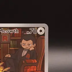 Pokemon TCG SV10: Destined Rivals 203/182 IR Team Rocket’s Meowth - Image 3