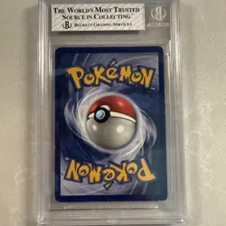 Pokemon 1st Edition Shadowless Base Set Machamp 8/102 Holo THIN STAMP BGS 8 NM - Image 5