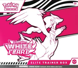 Pokemon TCG Scarlet & Violet White Flare Elite Trainer Box ETB FACTORY SEALED - Image 1
