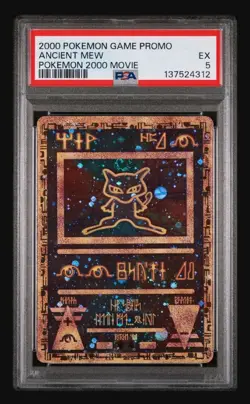 ANCIENT MEW PSA 5 GRADED POKEMON 2000 MOVIE - Image 1