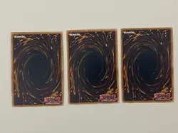 Yugioh Armed Samurai - Ben Kei x 3 - LP - Plus Free Holo Card - Image 2