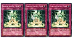 Yugioh- 3X Spiritual Wind Art - Miyabi - Common - 1st Edition - CRV-EN053 - NM - Image 1