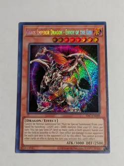 Yugioh Chaos Emperor Dragon Envoy of the End IOC-EN000 25th Anniversary NM - Image 1