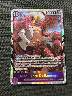 One Piece THE AZURE SEA'S SEVEN - DONQUIXOTE DOFLAMINGO SR OP14-069 ENGLISH CCG - Image 1