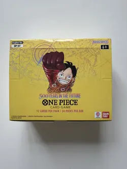 One Piece TCG OP-07 500 Years In The Future Booster Box English - New Unsealed - Image 1