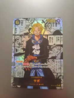 One Piece CCG - SABO Manga Alt Art - Jap MINT OP13-120 - Bandai - Image 1