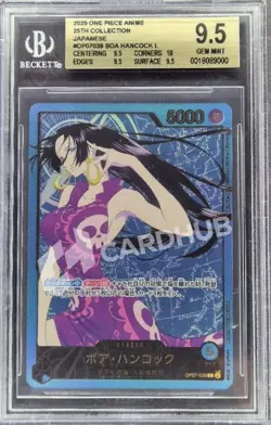 CARTA ONE PIECE BOA HANCOCK OP07-038 25TH COLLECTION BGS 9.5 JAP - Image 1