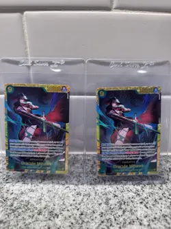 ONE PIECE TCG Dracule Mihawk OP14-119 SEC Secret Rare OP14 NM/M - Image 1