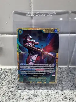 ONE PIECE TCG Dracule Mihawk OP14-119 SEC Secret Rare OP14 NM/M - Image 4