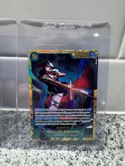ONE PIECE TCG Dracule Mihawk OP14-119 SEC Secret Rare OP14 NM/M - Image 5
