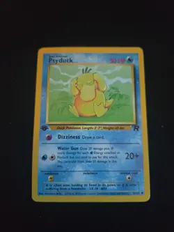 Pokemon Card - Psyduck Team Rocket 65/82 Common 1st Edition - Image 1