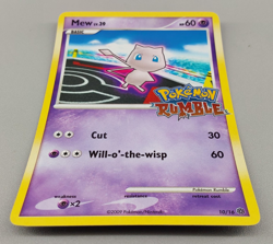 Mew Card 10/16 Pokemon Rumble 2009 TCG Very Nice *READ* - Image 3