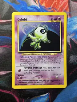 Celebi Neo Revelation Holo Unlimited Rare Pokemon TCG Card 3/64 - Image 1