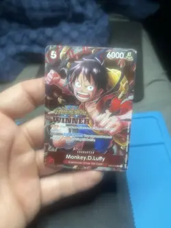 Monkey.D.Luffy (Winner Pack Vol. 5) ST01-012 One Piece Promotion Cards Foil - Image 1