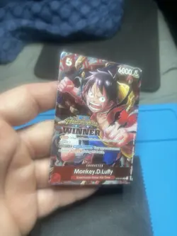 Monkey.D.Luffy (Winner Pack Vol. 5) ST01-012 One Piece Promotion Cards Foil - Image 3