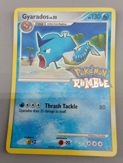 Gyarados Card 6/16 Pokemon Rumble 2009 TCG Very Nice *READ* - Image 1