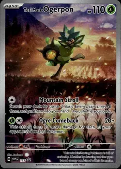 Teal Mask Ogerpon - Promo SV: Scarlet & Violet Promo Cards 123 NM - Image 1