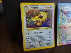 Pokemon Card Lot Vintage Holo Pidgeot And Eevee SAR Terastal Korean 2 Cards Lot - Image 2