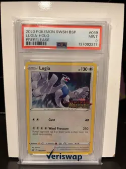 Lugia - (Prerelease) SWSH069 SWSH: Sword & Shield Promo Cards Holo - Image 1