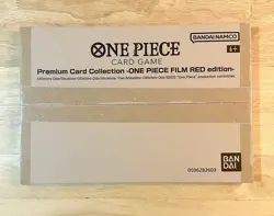One Piece TCG Premium Card Collection Film Red Edition English SEALED - Image 1