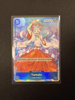 ONE PIECE CARD GAME TCG YAMATO alt art SR Carrying On His Will OP13-054 - Image 1