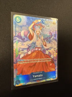 ONE PIECE CARD GAME TCG YAMATO alt art SR Carrying On His Will OP13-054 - Image 2