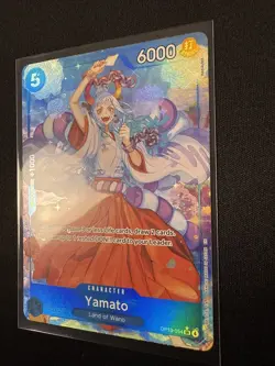 ONE PIECE CARD GAME TCG YAMATO alt art SR Carrying On His Will OP13-054 - Image 3